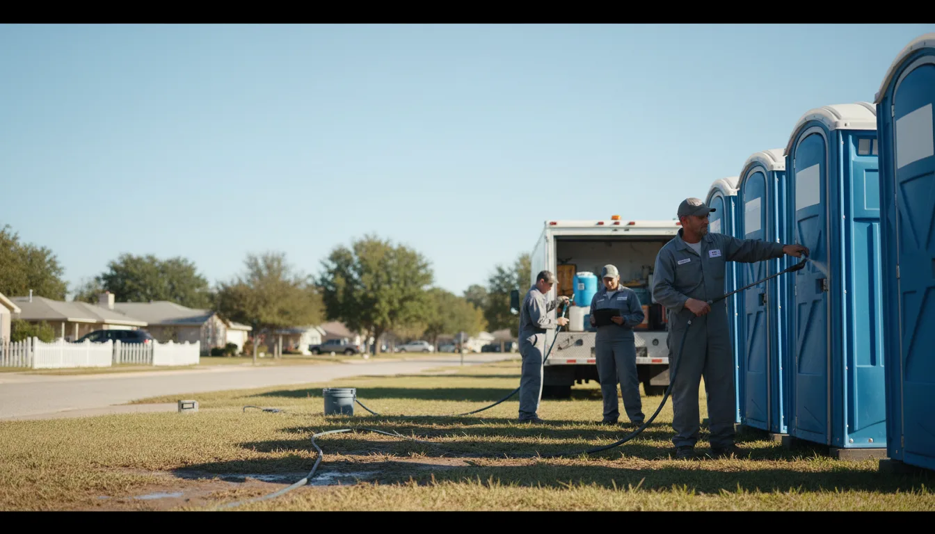 Long-Term Portable Toilet Rental in Lore City, OH near me